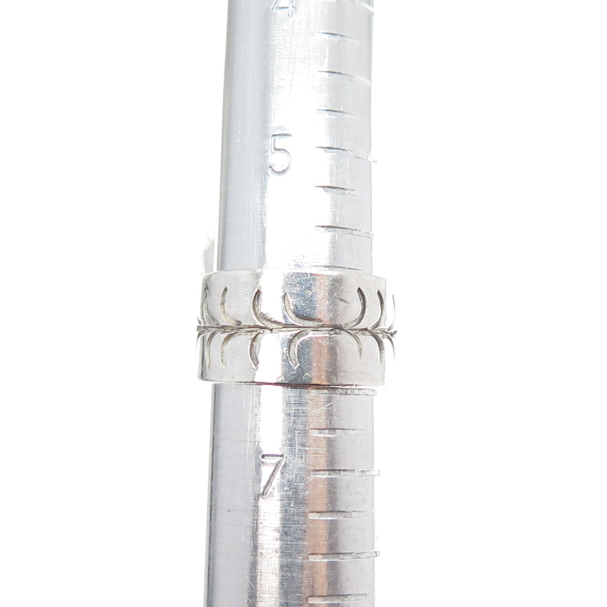 Old Pawn Sterling Silver Vintage Southwestern Bloodstone Tribal Ring Size 6.5