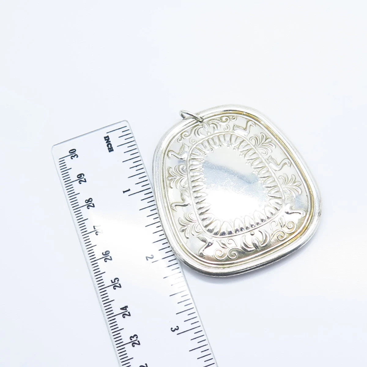925 Sterling Silver Vintage Towle 1976 Bell Ornate Ornament