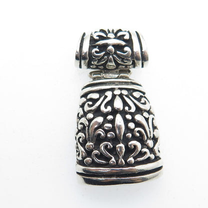925 Sterling Silver Vintage Mexico Ethnic Pendant