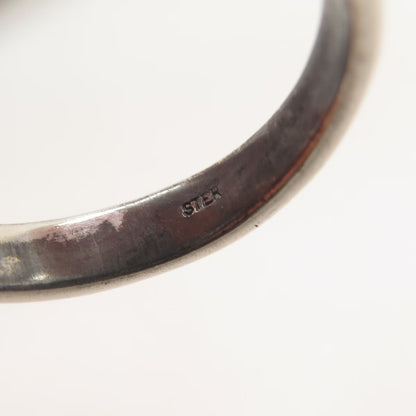 925 Sterling Silver Vintage Friendly Dolphin Ring Size 8