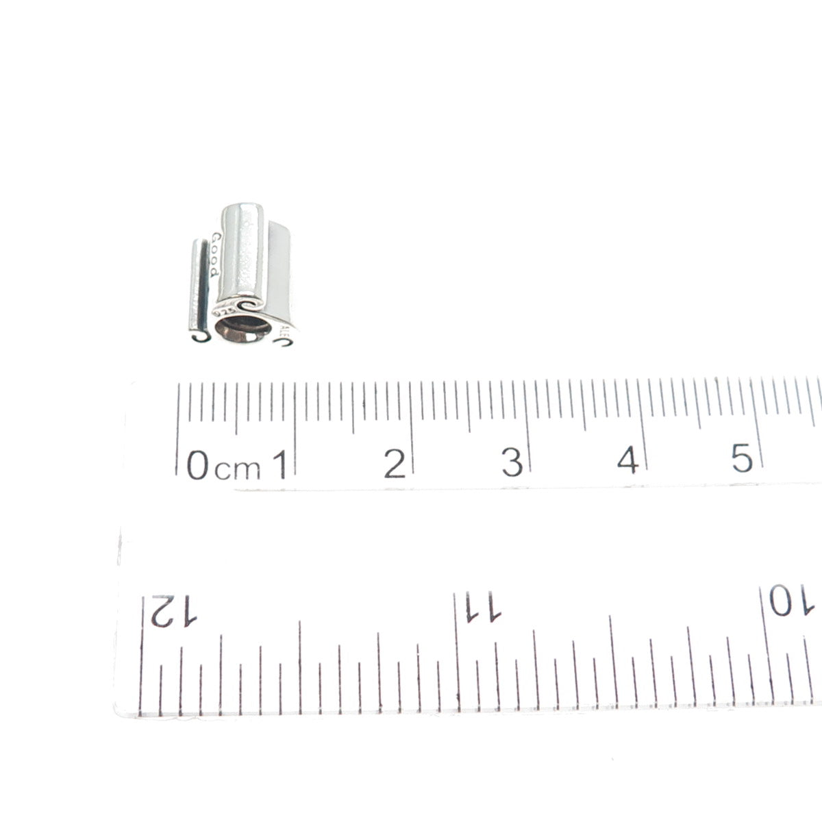 PANDORA 925 Sterling Silver Good Luck Celtic Triskelion Slide Bead Charm