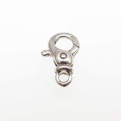 925 Sterling Silver Vintage Italy Bracelet / Necklace Lobster Lock Clasp