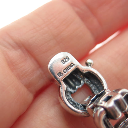 ROSS SIMONS 925 Sterling Silver Vintage Real Kingman Turquoise Bracelet 7.25"