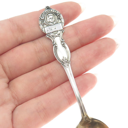 WATSON 925 Sterling Silver Antique Art Deco Rubinstein Composer Tea Spoon