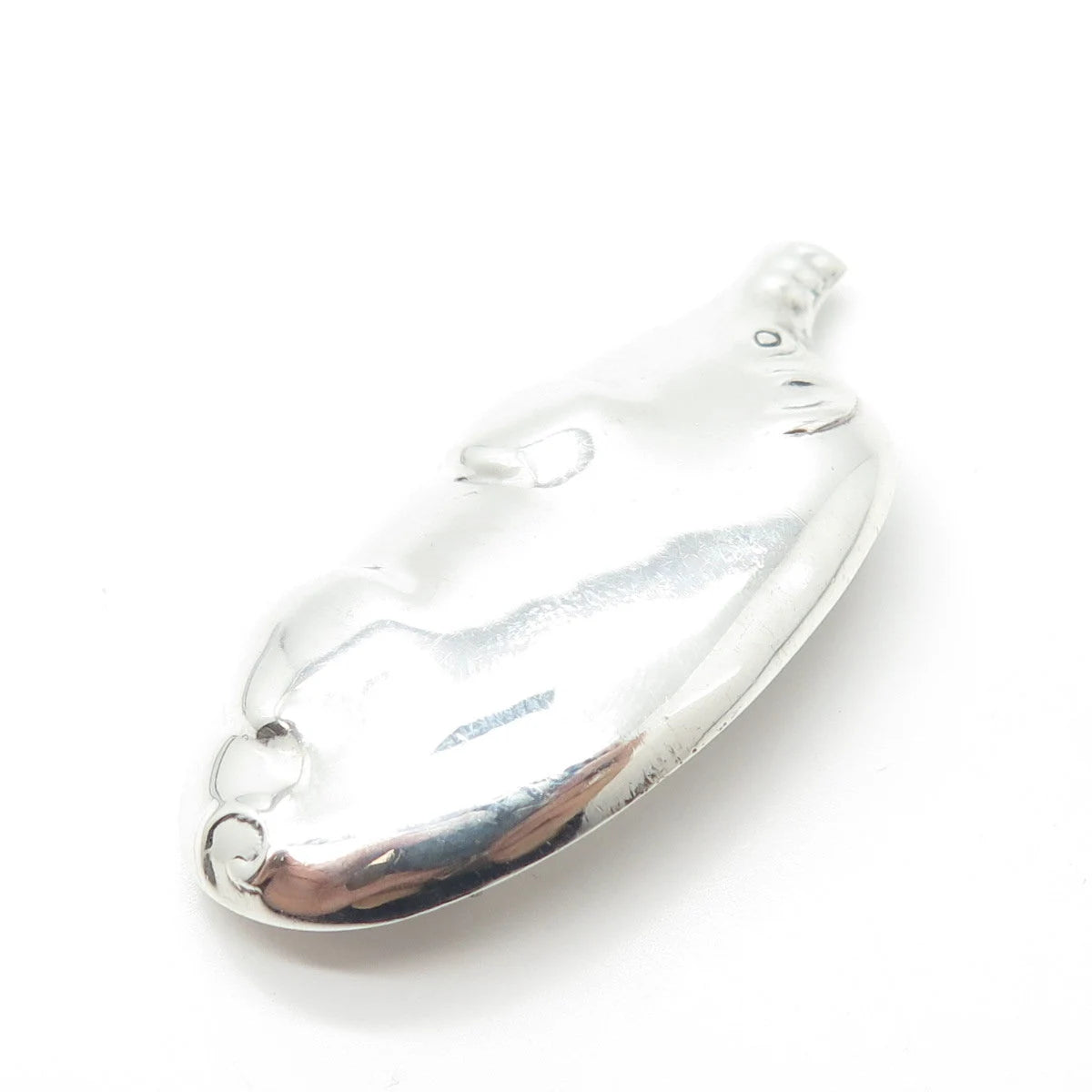 925 Sterling Silver Vintage Pig Boar Pin Brooch