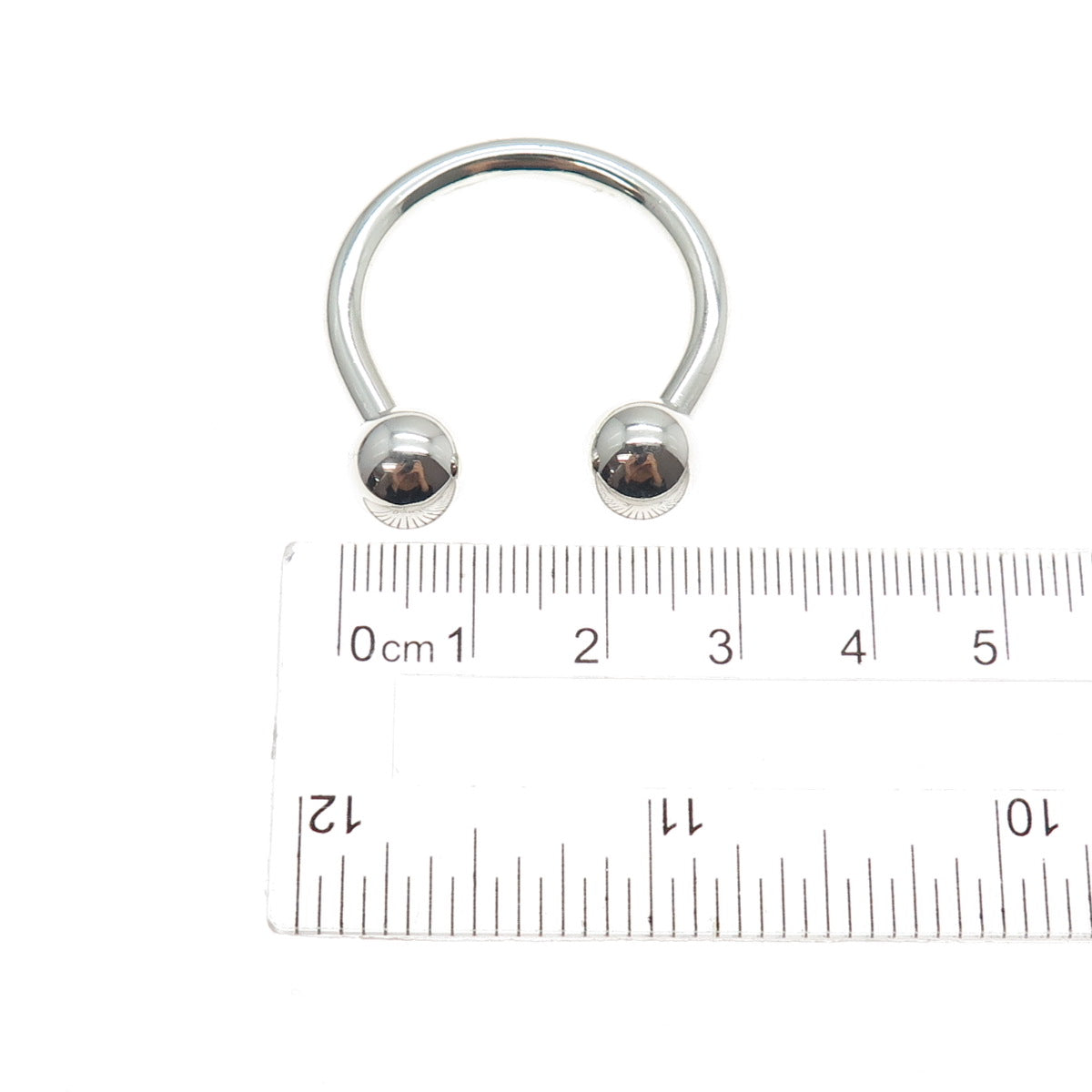 TIFFANY & CO 925 Sterling Silver Vintage 2001 Screw-Off Ball Key Ring