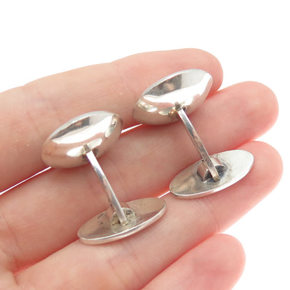 WILLY JACOB KROGMAR 830S Silver Vintage Denmark Cannetille Oxidized Cufflinks