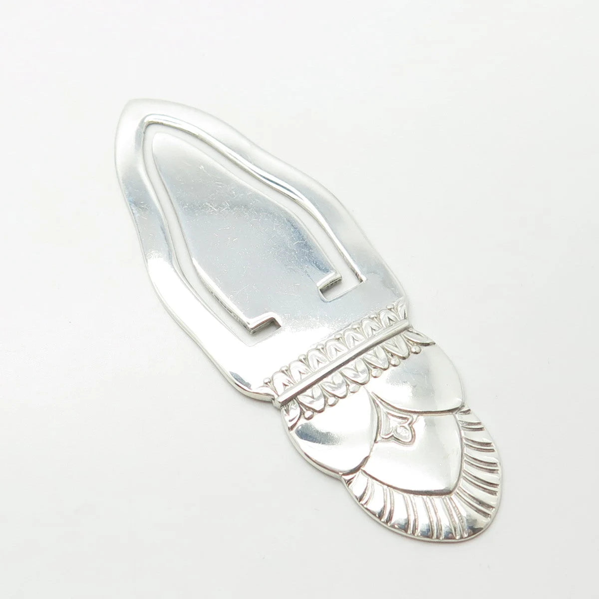 925 Sterling Silver Vintage Tribal Bookmark
