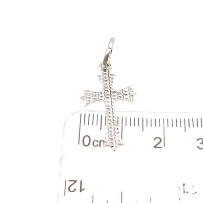 925 Sterling Silver Italy Cross Religious Charm Pendant