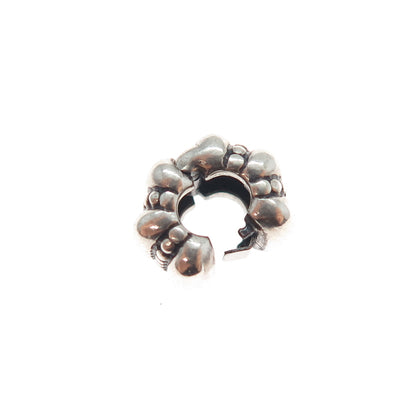 PANDORA 925 Sterling Silver Crazy Clip Lock Charm