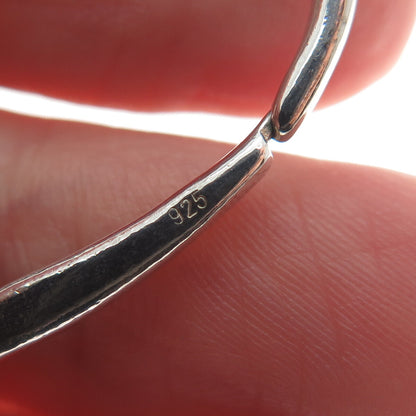 925 Sterling Silver 2-Tone Vintage Germany Tennis Racket Tag Key Fob Chain