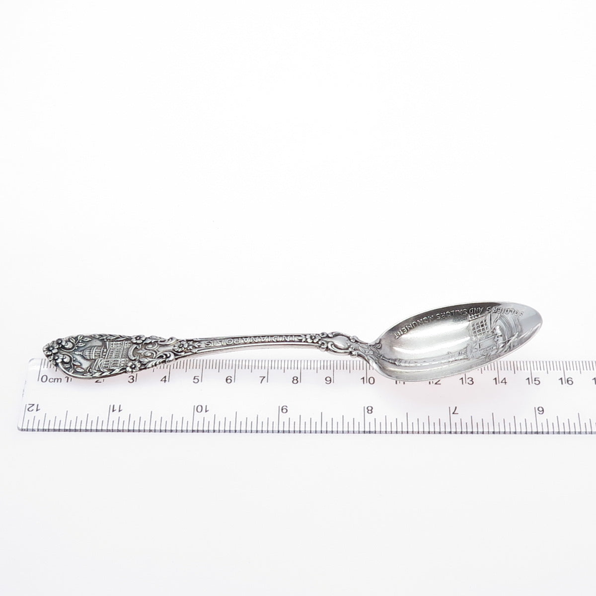 CHARLES MAYERS & CO.925 Sterling Silver Antique Indianapolis Coffee Spoon