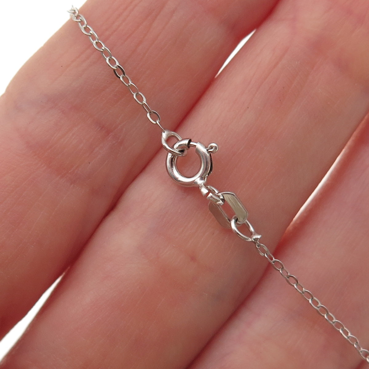 Chuck Clemency 925 Sterling Silver Real Tanzanite Aquamarine Chain Necklace 20"
