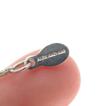 ALEX & ANI DISNEY 925 Sterling Enamel See The Unseen Adjustable Bracelet 6-10"