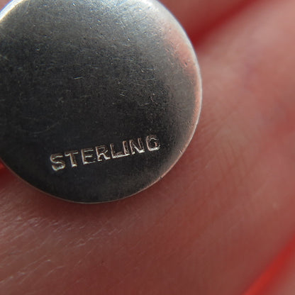 925 Sterling Silver Vintage Graduate Boy Minimalist 3D Charm Pendant