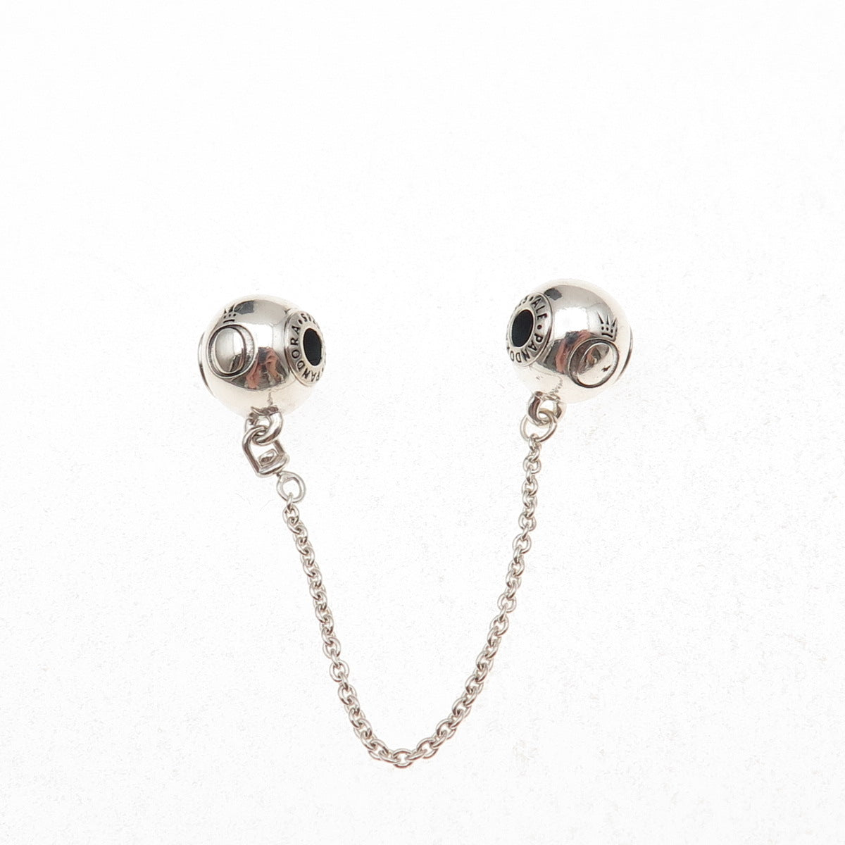 Pandora 925 Sterling Silver Moments Safety Chain