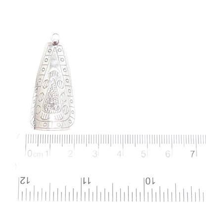 SILPADA 925 Sterling Silver Vintage Tribal Drop Pendant