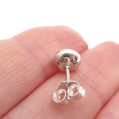 Pandora 925 Sterling Silver C Z Dazzling Poetic Droplets Stud Earrings
