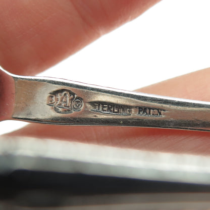 ALVIN 925 Sterling Silver Antique Art Deco 1910 Melrose Sugar Tongs