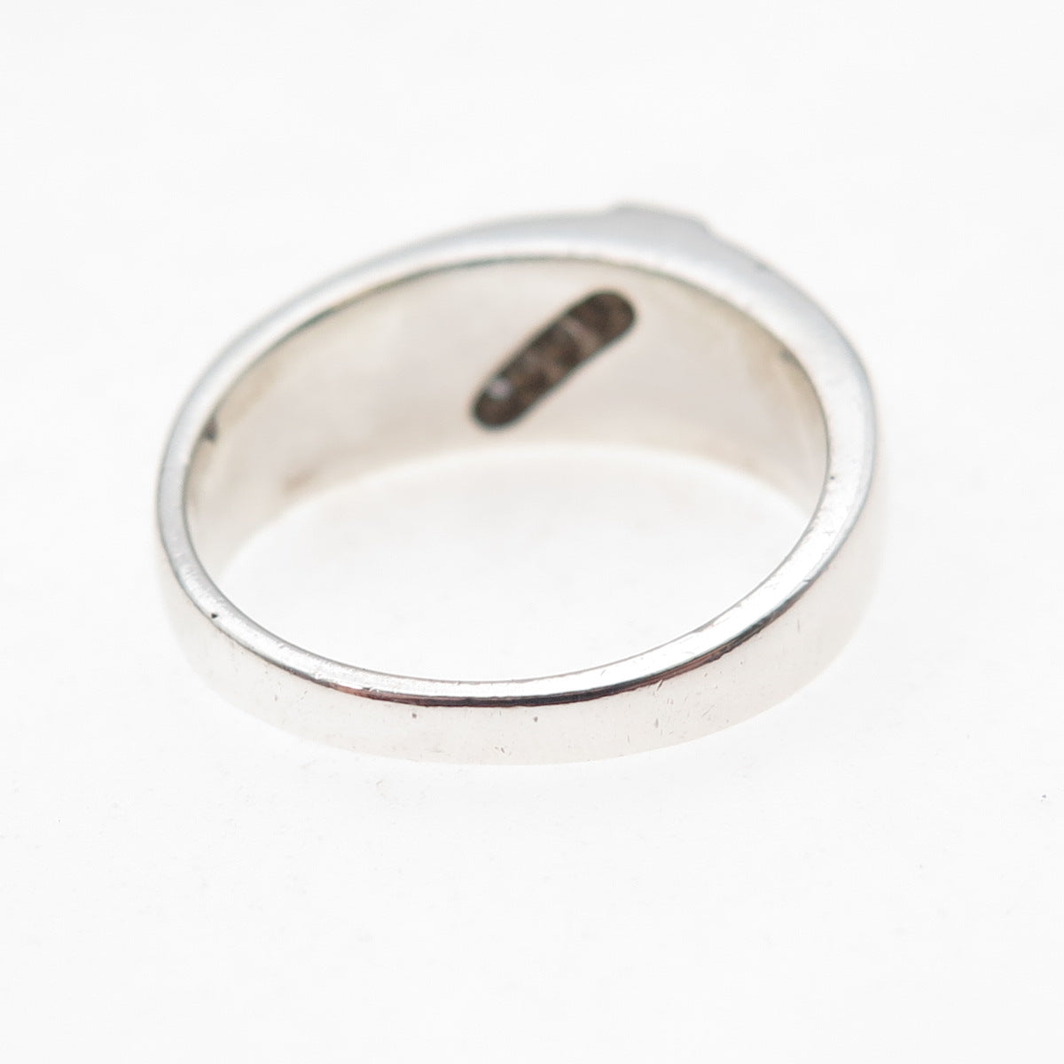 Opex 925 Sterling Silver Real Opal & Round-Cut C Z Ring Size 8