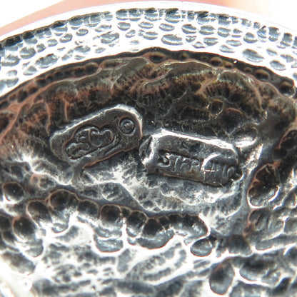 SILVER CLOUD 925 Sterling Silver Vintage "Our Planet - Our Future" Pin Brooch
