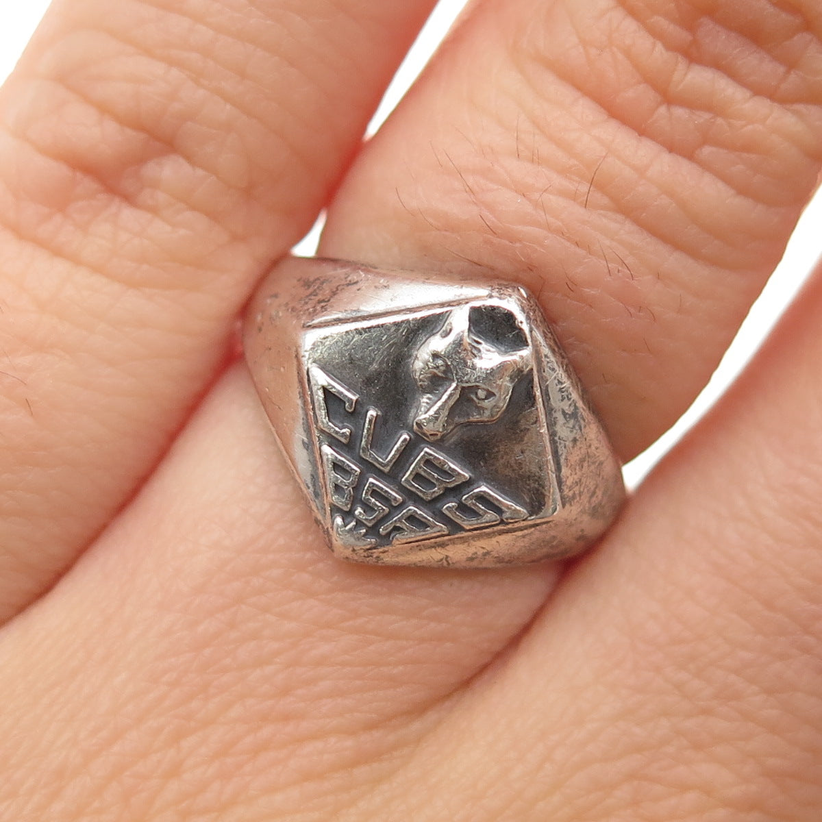 Robbins & Co. 925 Sterling Silver Vintage Boy Scouts of America Ring Size 5.25