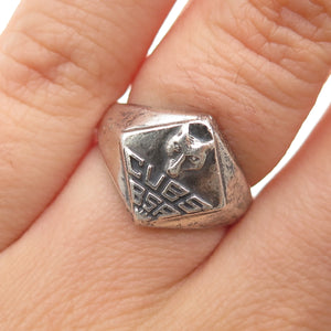 Robbins & Co. 925 Sterling Silver Vintage Boy Scouts of America Ring Size 5.25