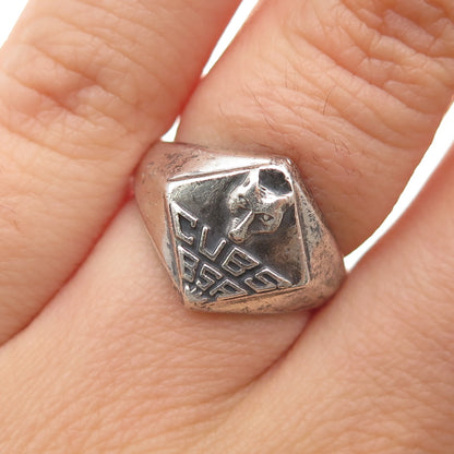 Robbins & Co. 925 Sterling Silver Vintage Boy Scouts of America Ring Size 5.25