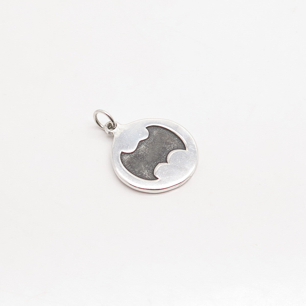 925 Sterling Silver Bat Charm Pendant