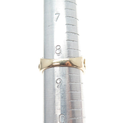 ROSS SIMONS 925 Sterling Silver Gold Plated Cushion-Cut Purple C Z Ring Size 8.5