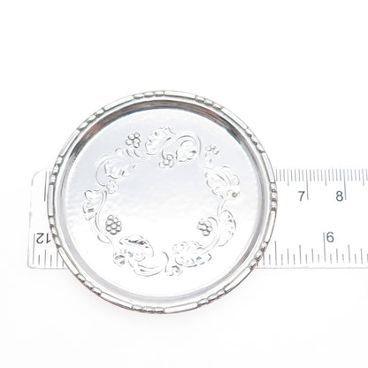 Georg Jensen Wendel 925S Sterling Silver Antique Art Deco Denmark Butter Pat 51A
