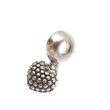 PANDORA Sterling Silver Enamel You & Me Piece of My Heart Mother Dangle Charm