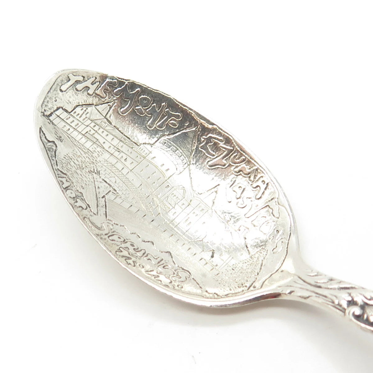 925 Sterling Silver Antique Victorian Gorham Versailles - 1888 Handmade Spoon