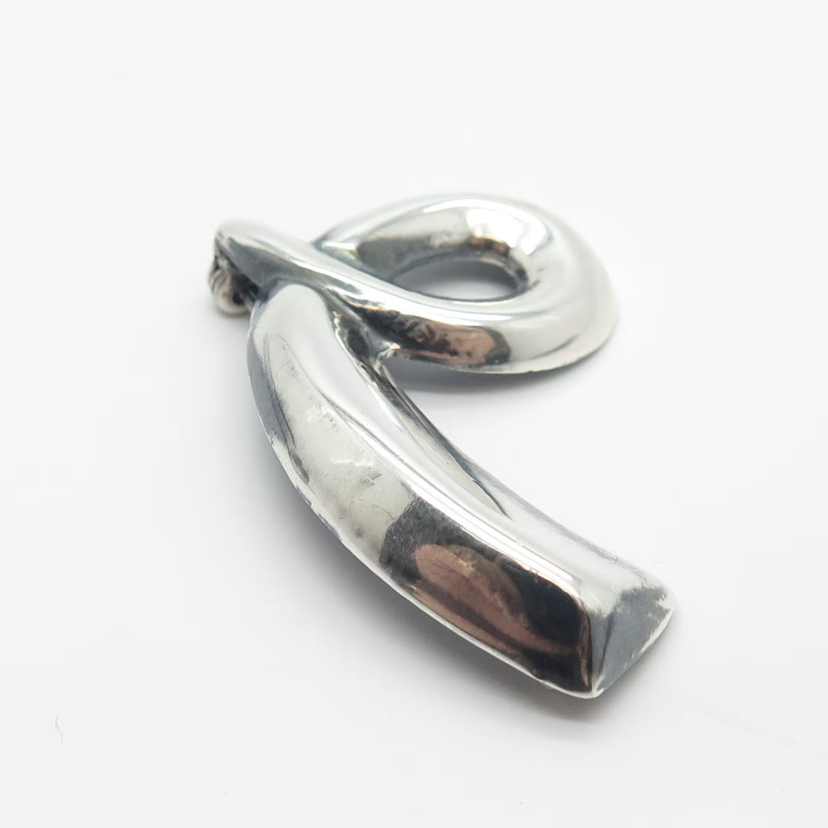 925 Sterling Silver Vintage Mexico Modernist Pin Brooch