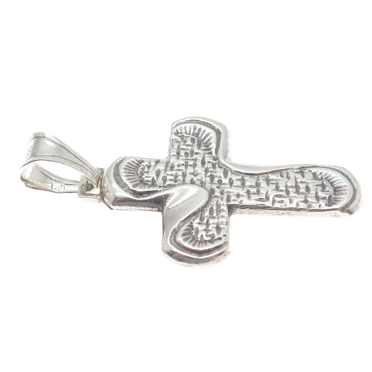 800 Silver Vintage Egypt Cross Pendant