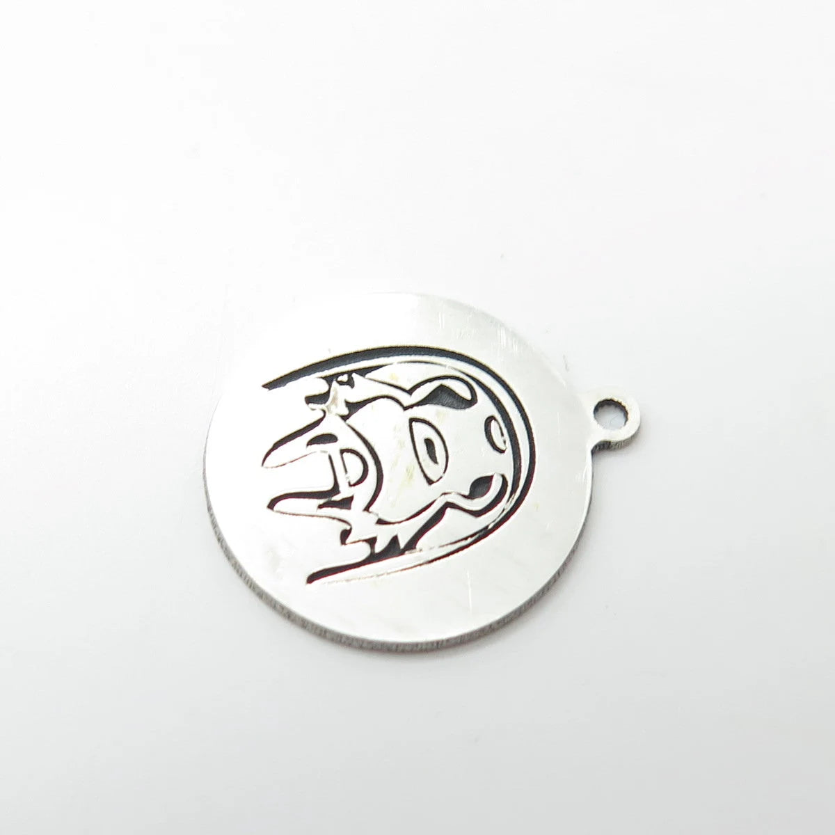 925 Sterling Silver USA Two In Town Dog Charm Pendant