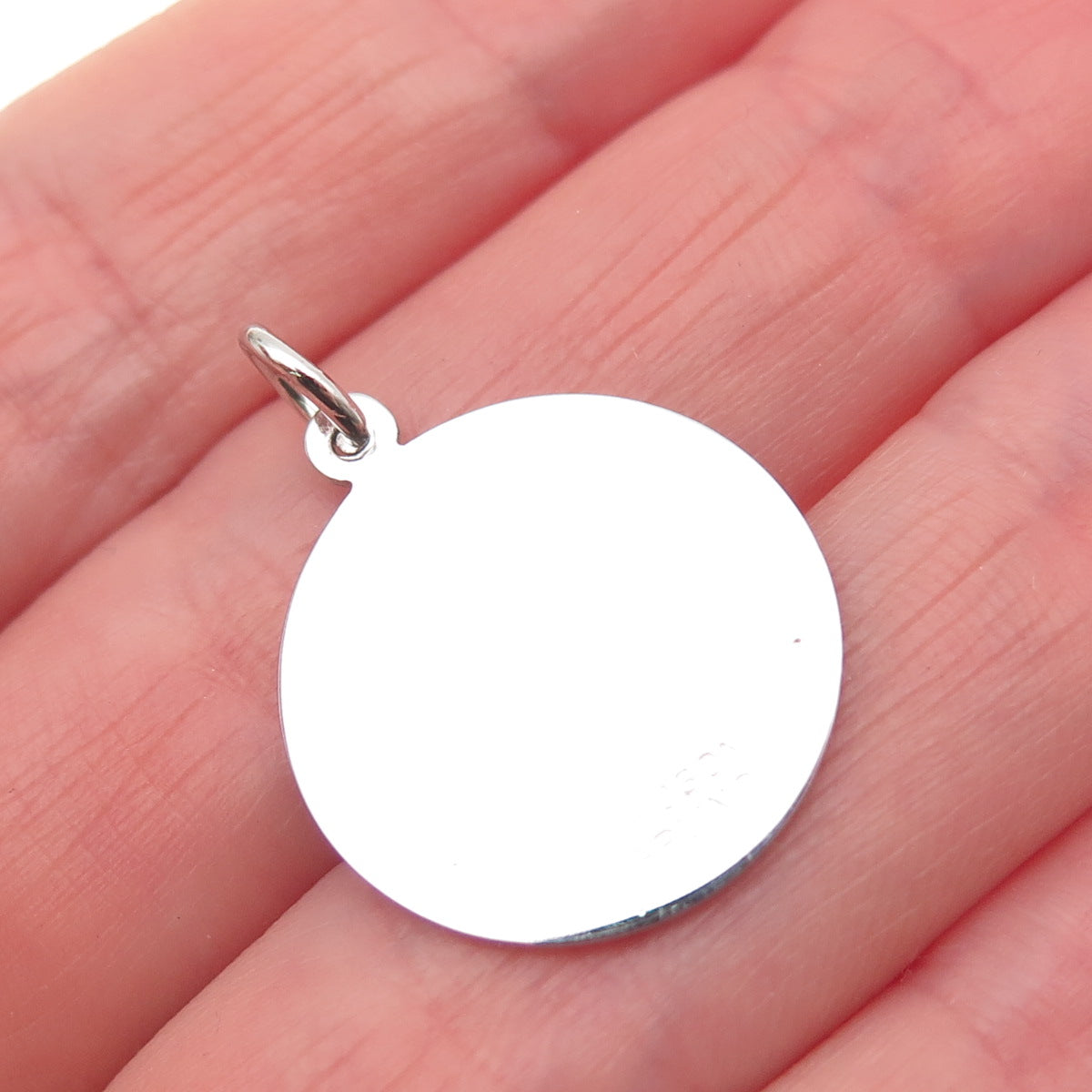 JAY POSON 925 Sterling Silver Vintage Everlasting Memories Charm Pendant