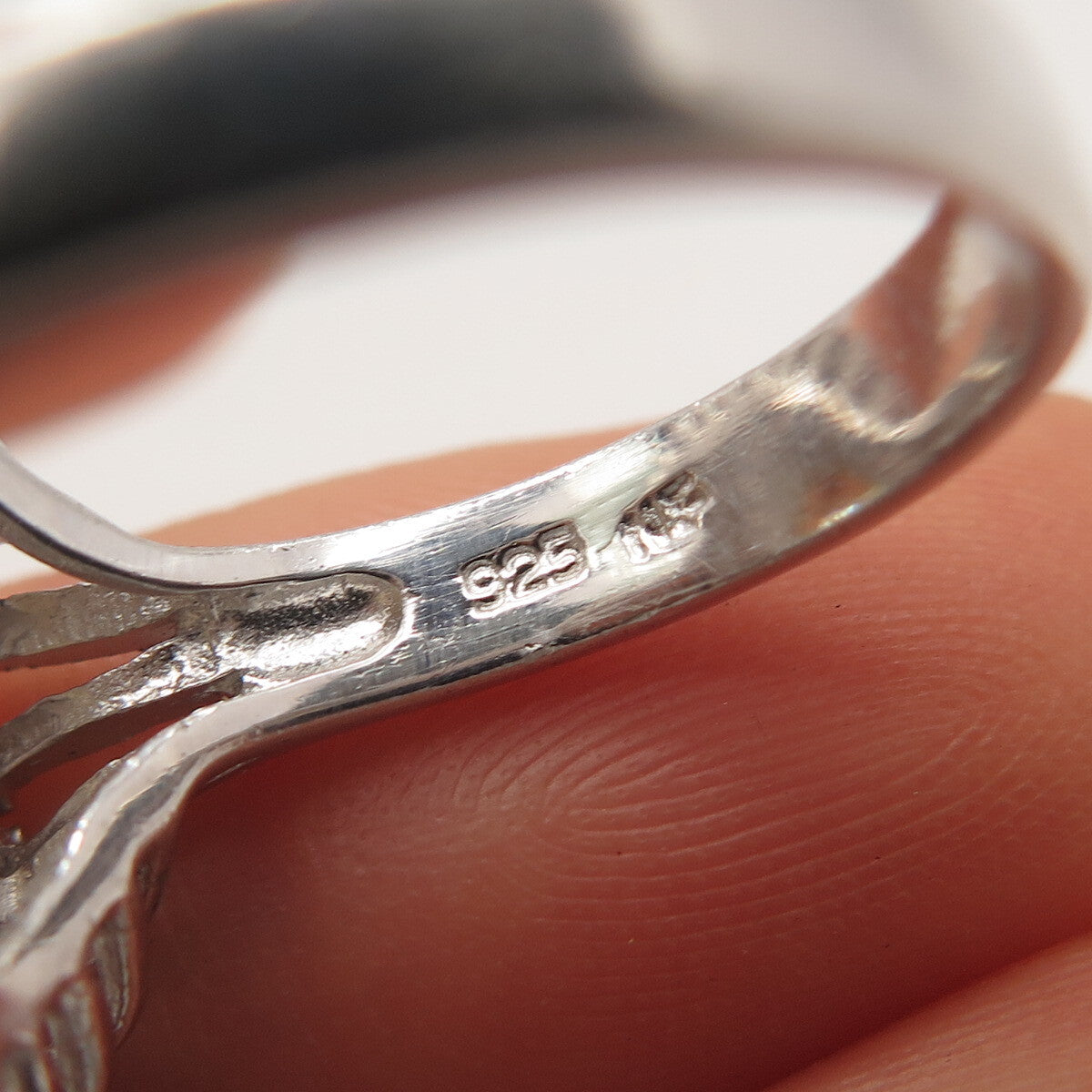925 Sterling Silver Multi-Color C Z Ring Size 8
