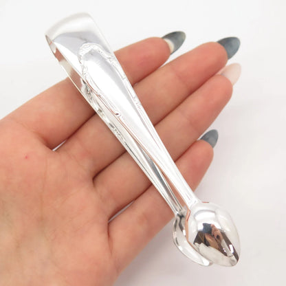 835 Silver Antique OTTO KALTENBACK Sugar Tongs