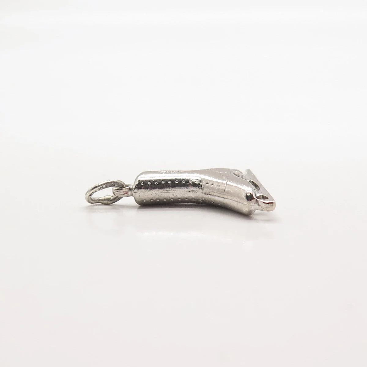 925 Sterling Silver Vintage Ice Skating Shoe Charm Pendant