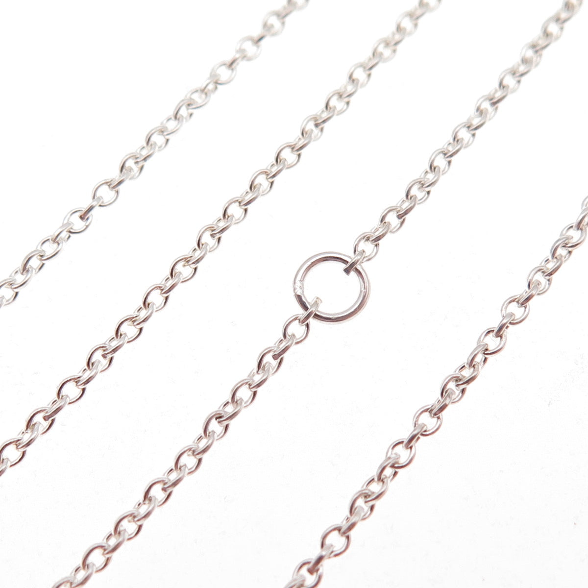 Theo Fennell 925 Sterling Silver Vintage Alias Cable Chain Necklace 16-18"