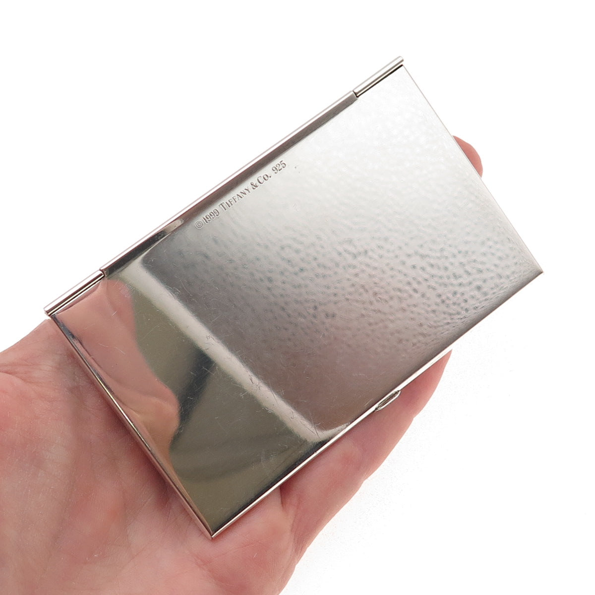 Tiffany & Co 1837 Collection 925 Sterling Vintage 1999 LKG Mono Card Case Holder
