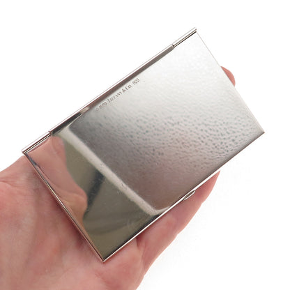 Tiffany & Co 1837 Collection 925 Sterling Vintage 1999 LKG Mono Card Case Holder