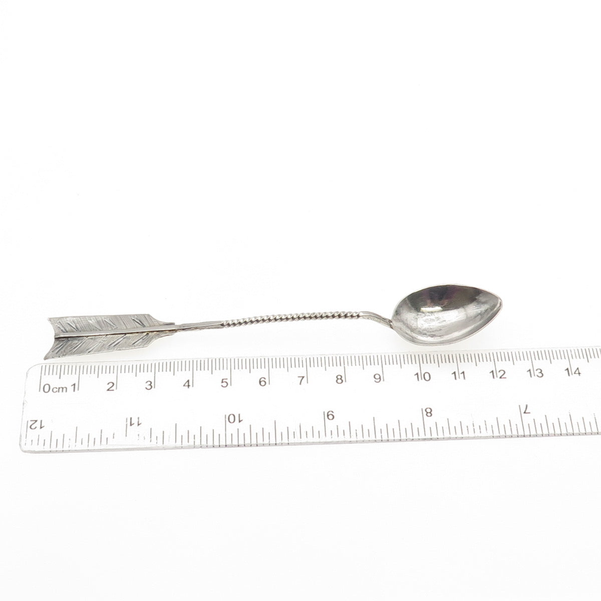 Alexei Murashkin 84 Silver Antique Arrow Coffee Spoon