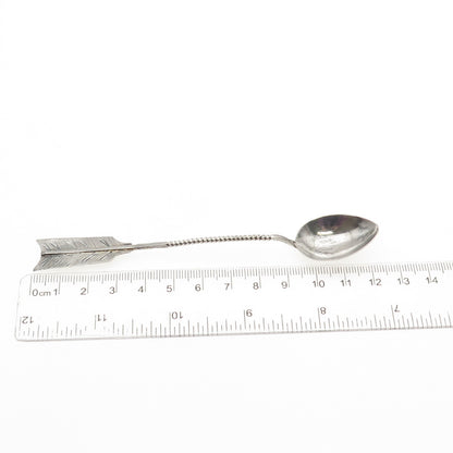 Alexei Murashkin 84 Silver Antique Arrow Coffee Spoon