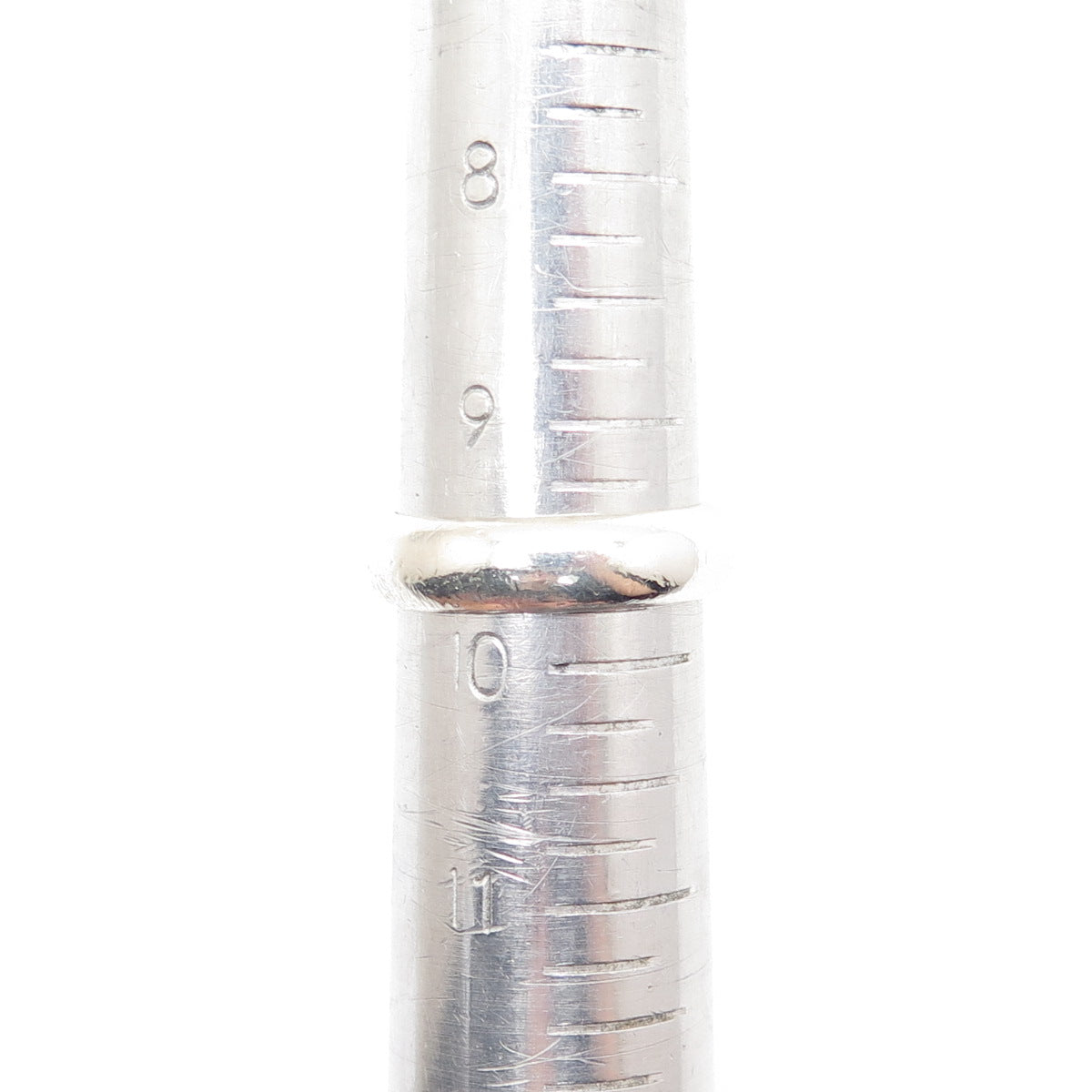 NLP TNC INC 925 Sterling Silver Vintage Classic Wedding Band Ring Size 9.75