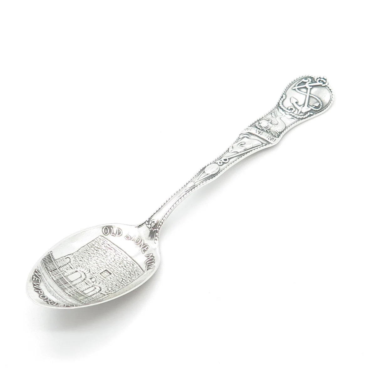 925 Sterling Silver Antique Watson States & Cities Newport RI. Demitasse Spoon