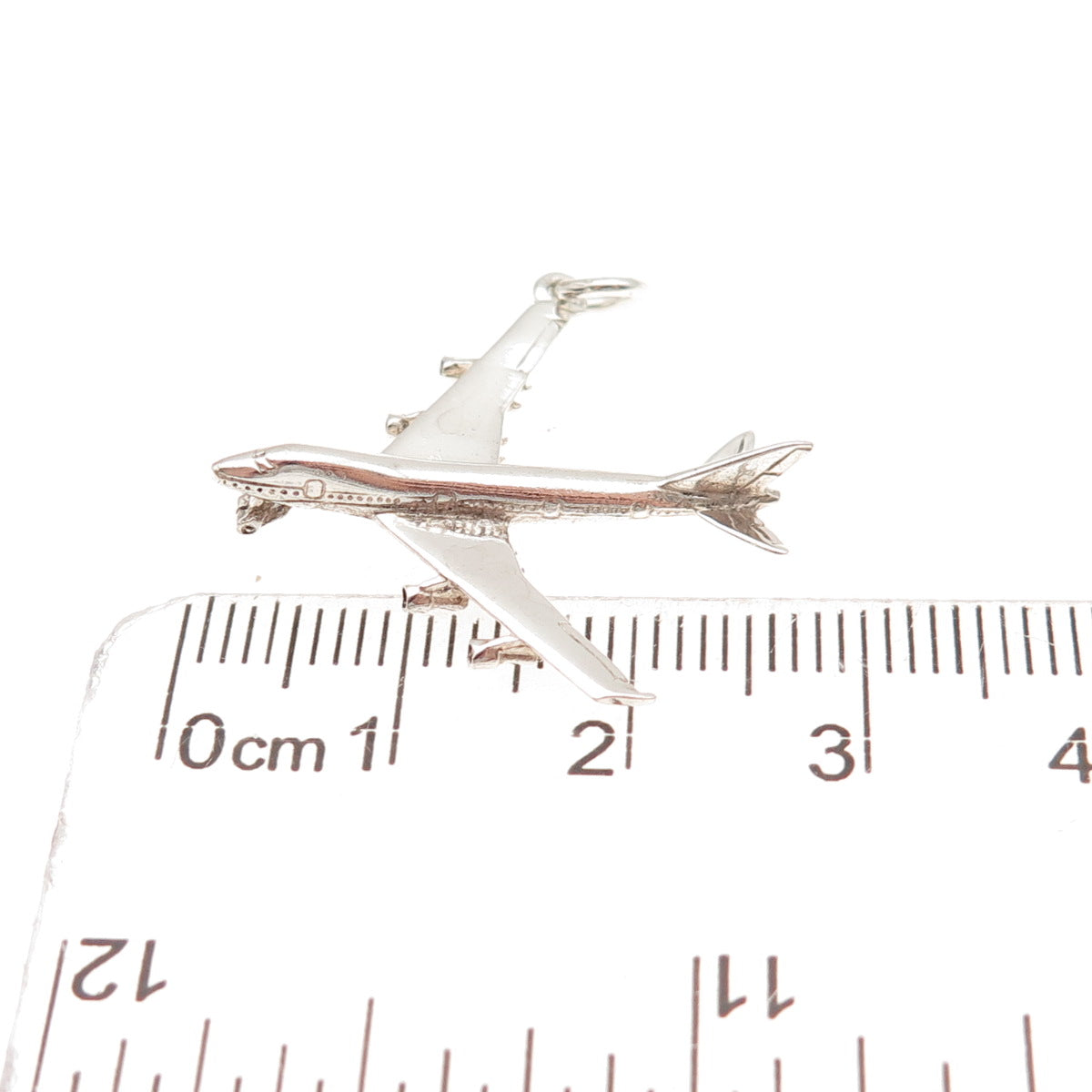 Payton Pepper & Sons Sterling Silver Vintage 1974 Birmingham Airplane Pendant
