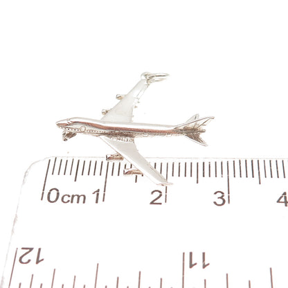Payton Pepper & Sons Sterling Silver Vintage 1974 Birmingham Airplane Pendant