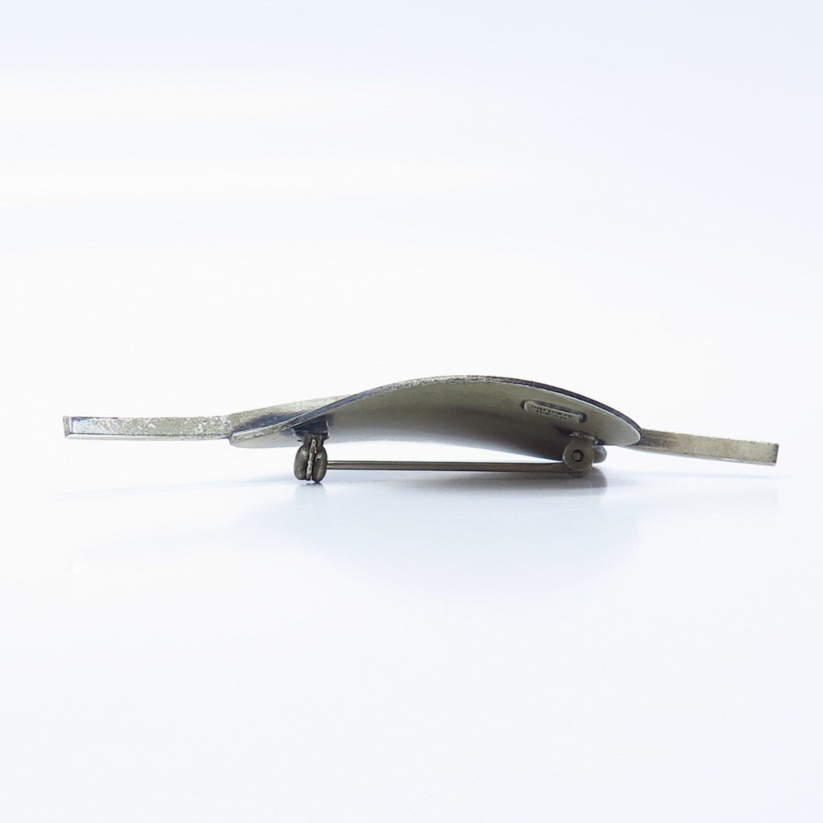 925 Sterling Silver Vintage BEAU Leaf Pin Brooch